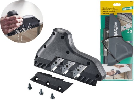 WOLFCRAFT Рубанок для кромок гипсокартона 4009000