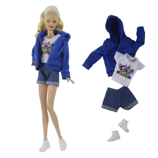 Официальная кожаная одежда NK в смешанном стиле 1/6 BJD для Барби