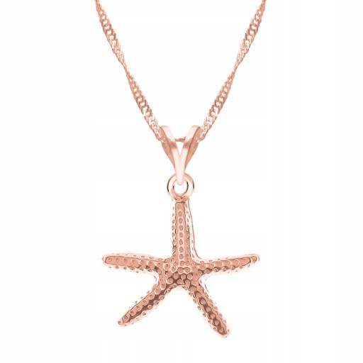 Золотая цепочка 925 пробы Starfish Star