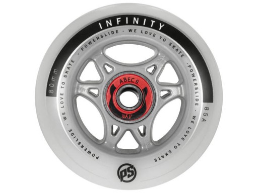 КОЛЕСА ДЛЯ РОЛИКОВЫХ КОНЬКОВ POWERSLIDE INFINITY 80 RTR ABEC9