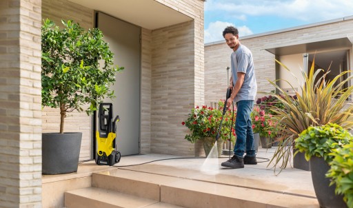 МАШИНА ПОД ДАВЛЕНИЕМ KARCHER ДЛЯ МОЙКИ АВТОМОБИЛЕЙ 120 бар 1600 Вт МОЩНЫЙ СВЕТ ДЛЯ ДОМА