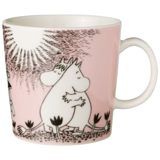 ФАРФОРОВАЯ кружка LOVE MOOMINS MISS MIGOTKA MOOMIN ARABIA FINLAND 300 мл