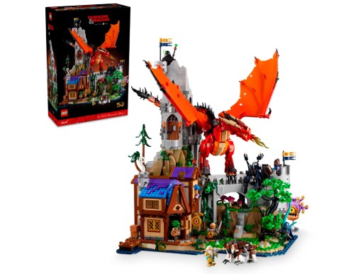 LEGO Ideas 21348 Подземелья и драконы: Сказка о красном драконе