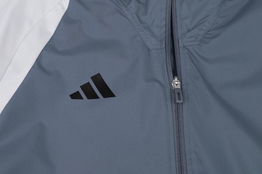Мужская куртка adidas с капюшоном, ветровка, размер XL