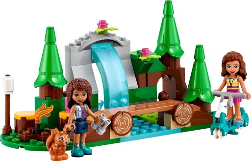 LEGO Friends Андреа Оливия Лесной водопад 41677