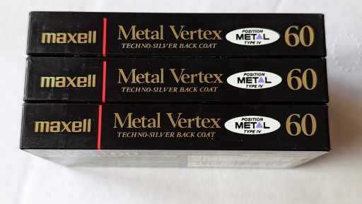 Maxell Vertex Metal 60 1988 Япония -1 шт.