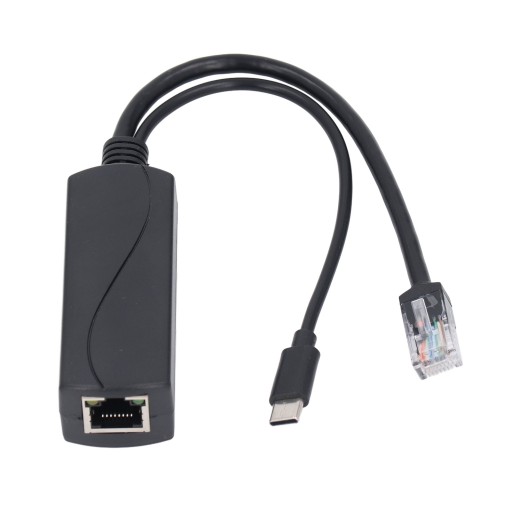 Gigabitowy rozdzielacz PoE dla Pi 5 5B 5V zgodny z IEEE802.3af WC