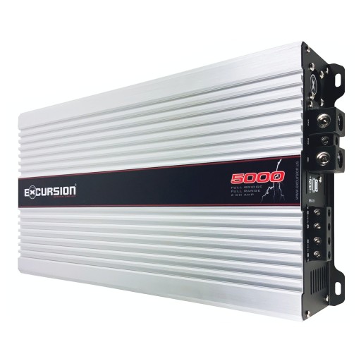 Wzmacniacz samochodowy Excursion 2 kanały 5000W zasilanie 24V