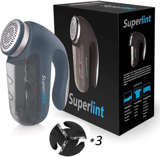 Профессиональная электрическая ТРИЦОВКА ДЛЯ ОДЕЖДЫ SUPER LINT