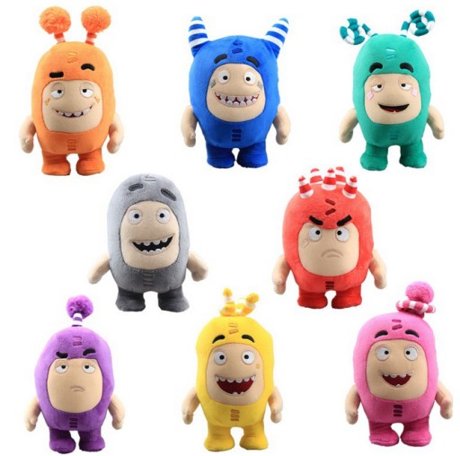 ПЛЮШЕВАЯ ИГРУШКА-МАСКОТ ODDBODS АНИМЕ 18 СМ