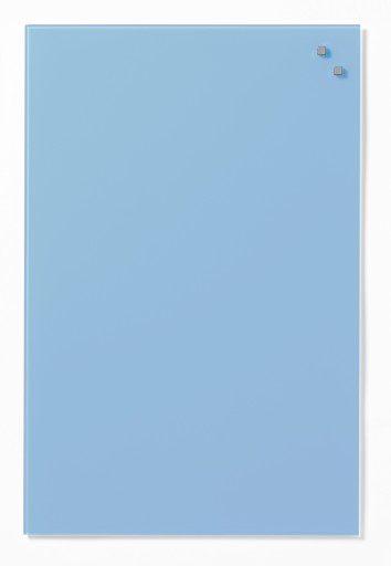 JASNONIEBIESKA Szklana TABLICA MAGNETYCZNA 40x60