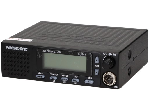 ПРЕЗИДЕНТ ДЖОНСОН II ASC РАДИО AM/FM 12 В/24 В BG8