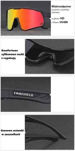 СОЛНЦЕЗАЩИТНЫЕ ОЧКИ UV CYCLING HD + коррекция SPORTS Frame + БЕСПЛАТНАЯ ПОДАРОК