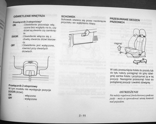 DAEWOO Tico (01.1997) - Instrukcja Obsługi