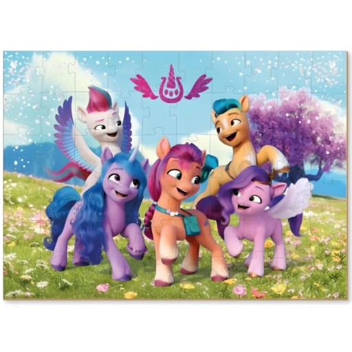 ПАЗЛ MY LITTLE PONY 60 ДЕТАЛЕЙ Очаровательный пазл для детей пони