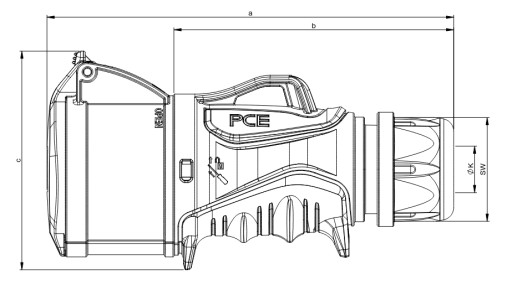Удлинитель силовой 32А 5х4 3м OnPD H07RN-F GRIP