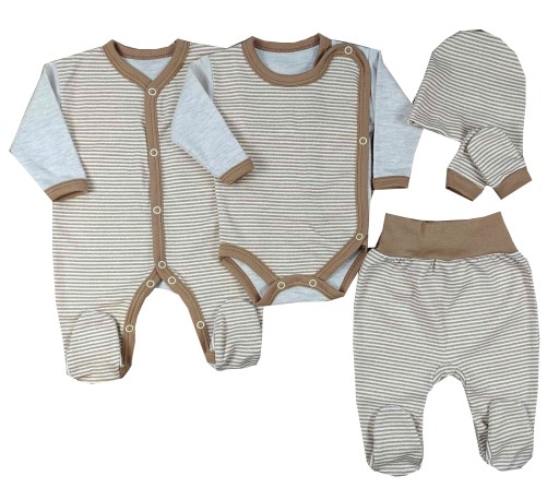 Комплект Layette для новорожденного, 56 ползунов-боди.