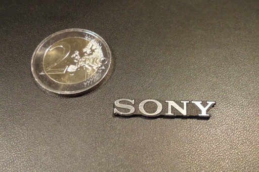Наклейка SONY LOGO выпуклая 22 x 4 мм 061b
