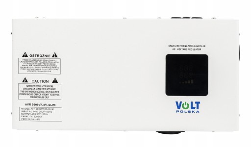 СТАБИЛИЗАТОР НАПРЯЖЕНИЯ AVR 5000ВА 5000 8% ВОЛЬТ ПОЛЬША ТОНКИЙ ПОДВЕСНОЙ ГЕНЕРАТОР