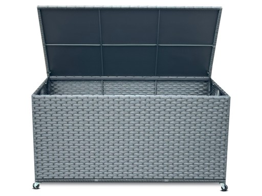 Балконный садовый ящик BOX гидравлический ГРАФИТ ВОДОНЕПРОНИЦАЕМЫЙ Just Relax