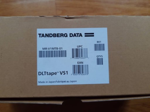 5 шт. Tandberg Data DLT VS160 DLT- V4 160/320 ГБ