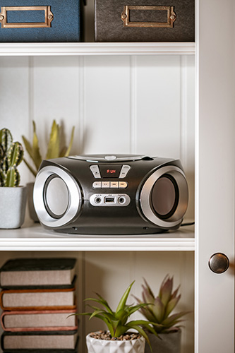 РАДИОПЛЕЕР БУМБОКС CD-MP3 USB ADLER AD1181