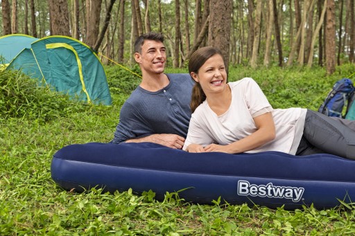 ДВОЙНОЙ НАДУВНОЙ МАТРАС, ВЕЛОР BESTWAY 67003 203x152x22 см