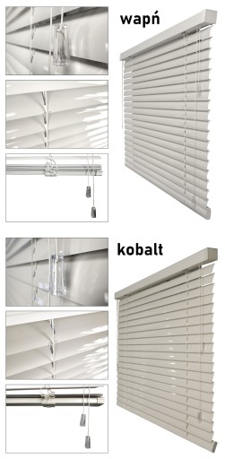 Żaluzje Aluminiowe na wymiar CLICKY Loft 50mm 160x240 cm