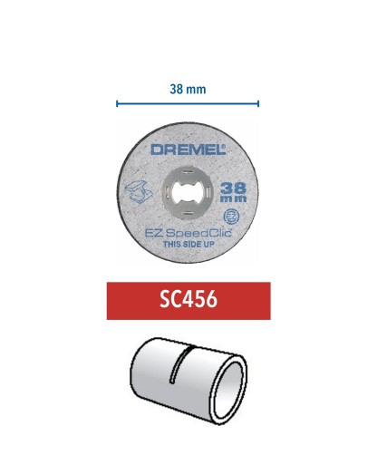 Отрезной диск Bosch Dremel Ez SpeedClic SC456