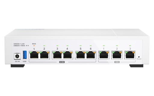 Маршрутизатор QNAP QHora-322 10GbE, VPN, VLAN, 9 портов