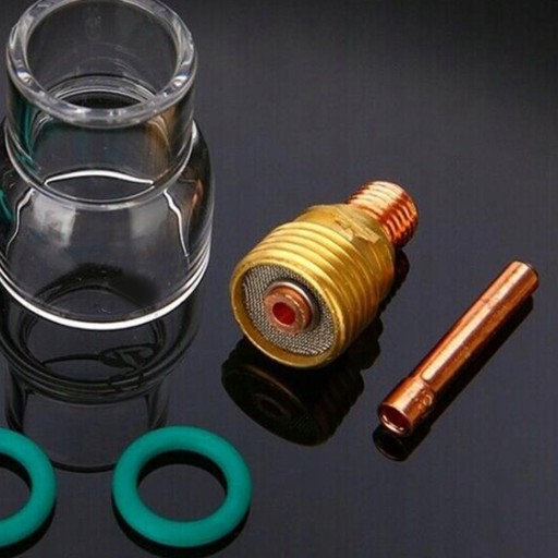 7 Газовая линза сварочной горелки TIG Stubby