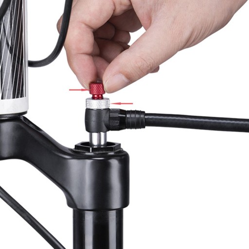 Wysokociśnieniowa pompka rowerowa 400psi z manomet