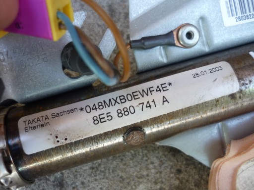 КОМПЛЕКТ ДАТЧИКОВ + ДАТЧИК + ПОДУШКА БЕЗОПАСНОСТИ + ШТОРКА AUDI A4 B6 B7 СЕДАН