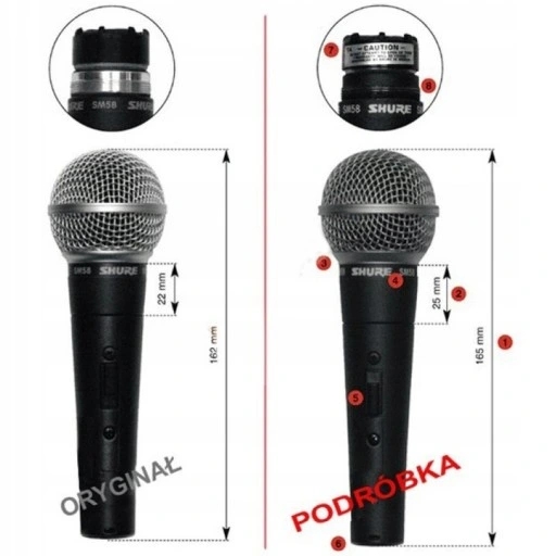 Динамический вокальный микрофон Shure SM58