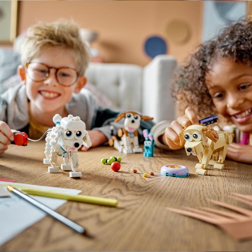 НАБОР ДЕТСКИХ БЛОКОВ LEGO CREATOR CUTE DOGS 3 В 1 DOGS DOGS 3 В 1 7+