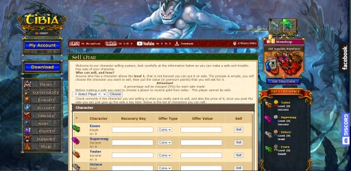 TIBIA REAL OTS 13.21 ПОЛНЫЙ СЕРВЕР С WWW, РУКОВОДСТВО. 2000 ИГРОКОВ
