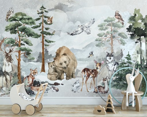 Обои лесных животных, легенда лесного леса 368x248