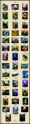 Ключница 25 см на 20 см. Выкройка «Кошки»