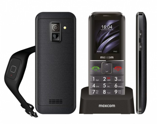 MAXCOM MM735 ТЕЛЕФОН ДЛЯ ПОЖИЛЫХ + SOS-ДИАПАЗОН