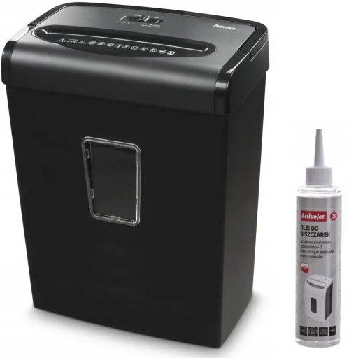 Уничтожитель бумаги Hama M8 PREMIUM 20л для картона + консервирующее масло