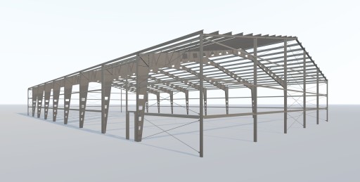 Зал из металлоконструкций 24x54x6 KOBEX HALE