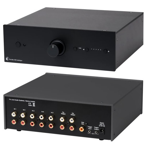 АНАЛОГОВЫЙ СТЕРЕОУСИЛИТЕЛЬ PRO-JECT PRE BOX DS2