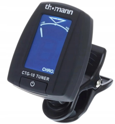 CTG-10 Tuner do ukulele Thomann + kostki filcowe 5 szt. Segovia