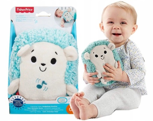 FISHER PRICE HEDGEHOG CALMEST с вибрирующим ёжиком FXC58
