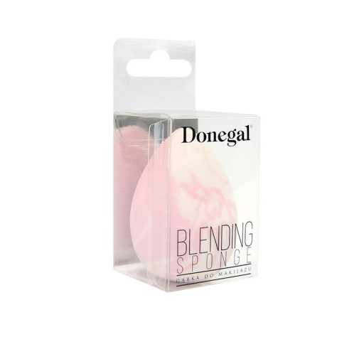 DONEGAL Blending gąbka marmurkowa różowa