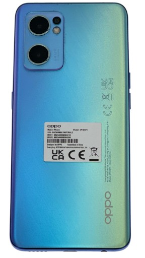 Oppo Find X5 Lite CPH2371, 256 ГБ, две SIM-карты, синий, синий, КЛАСС A-