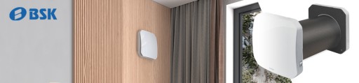 Компактная настенная установка рекуперации тепла ZEPHYR 160 с дистанционным управлением 60м3/ч WiFi