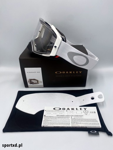 Oakley Airbrake Mx Tuff блоки белый цвет - новый