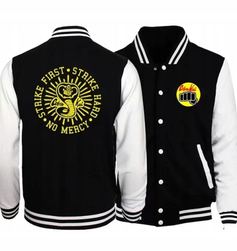 БЕЙСБОЛЬНАЯ ТОЛСТОВКА COBRA KAI, РАЗМЕРЫ, S