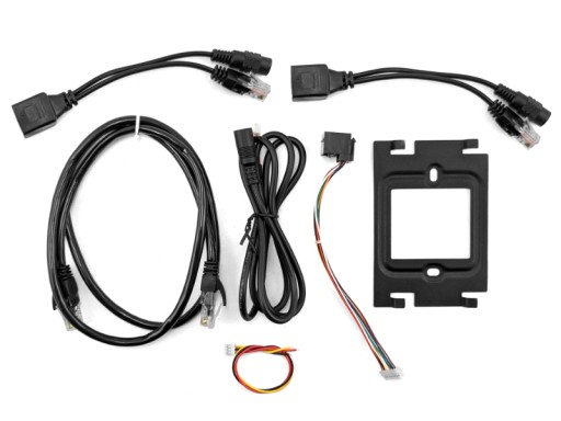 Tuya WiFi UHD POE Видеодомофон ЖК-экран Дверной звонок IP-камера Обнаружение движения